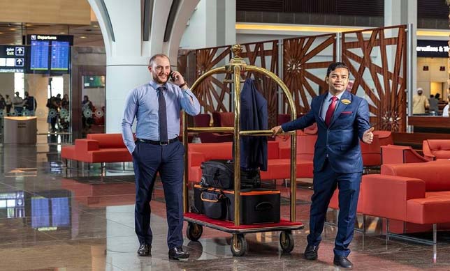 Get help with your baggage at check-in and baggage reclaim.